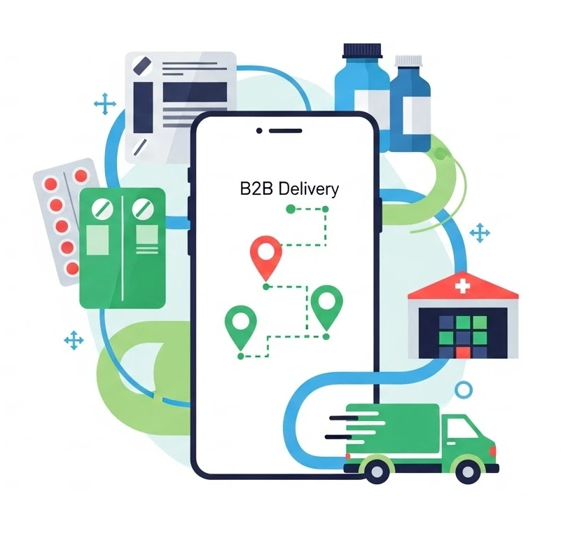 Pharma Ecommerce B2B App Platform