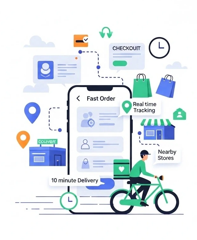 Quick Ecommerce App platform